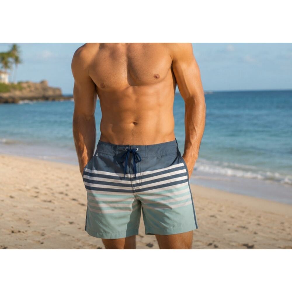 Chubbies Men Salty Crew Sunset Board Short in Oyster size 34 (Large) NWOT